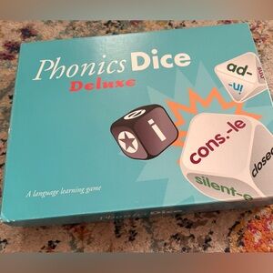 Phonics Dice Deluxe Language Learning Game